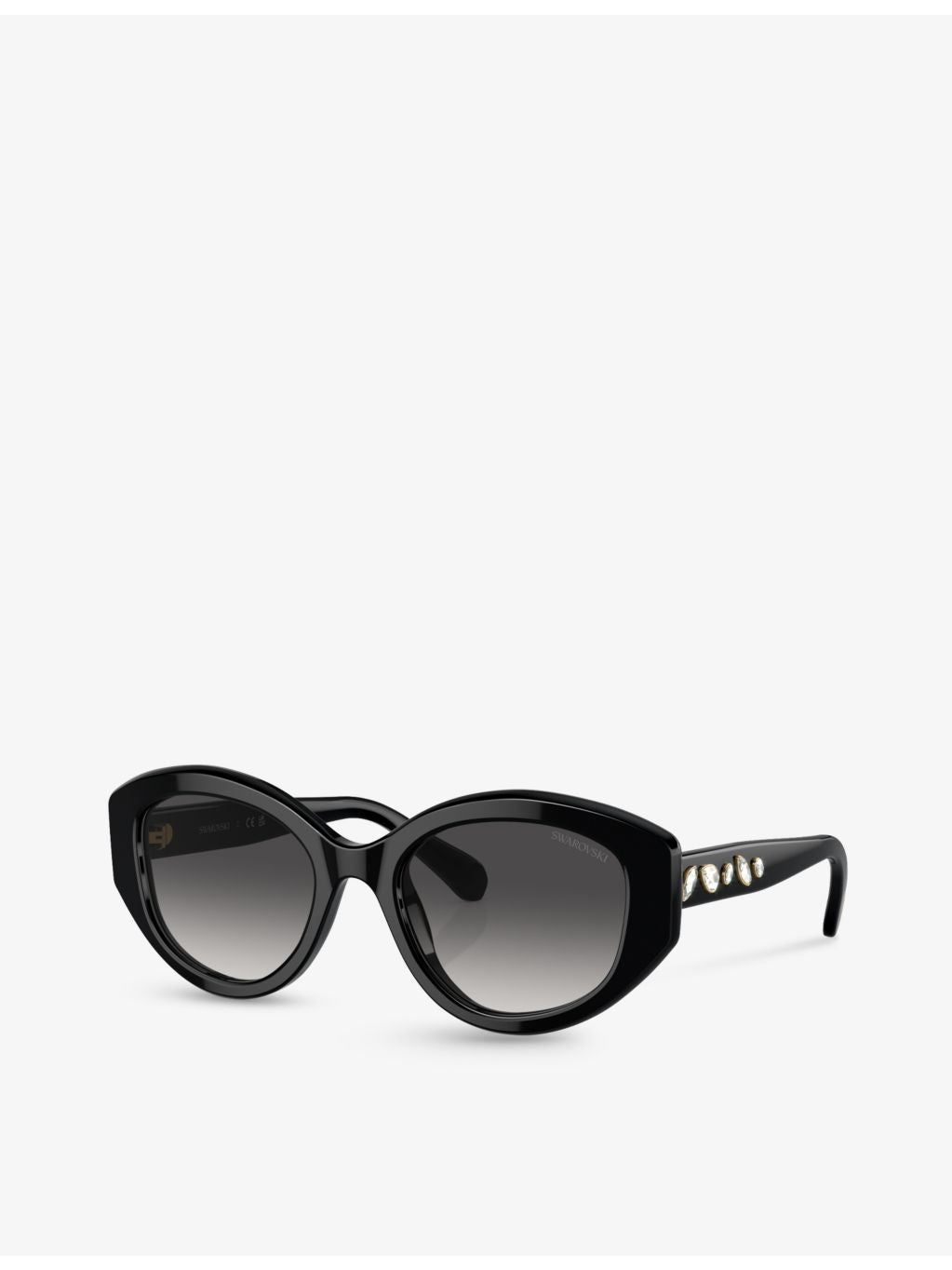 Swarovski SK6005 irregular acetate sunglasses 53mm - British product