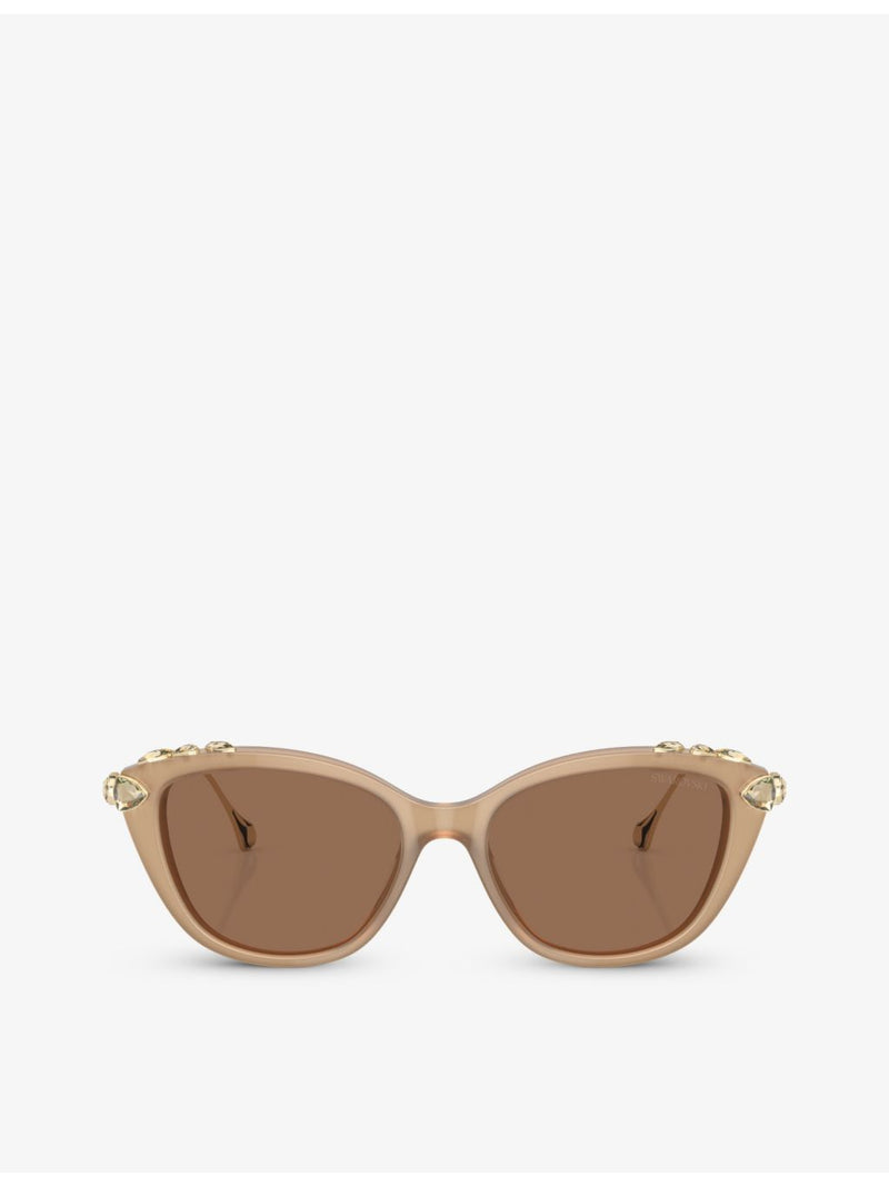 Swarovski SK6010 cat-eye acetate sunglasses, UK version