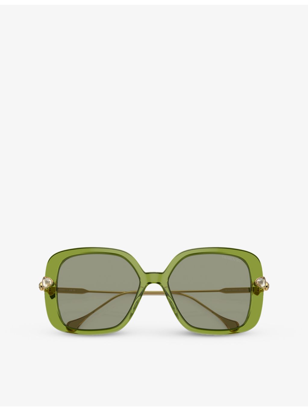 Swarovski SK6011 square-frame acetate sunglasses, UK version