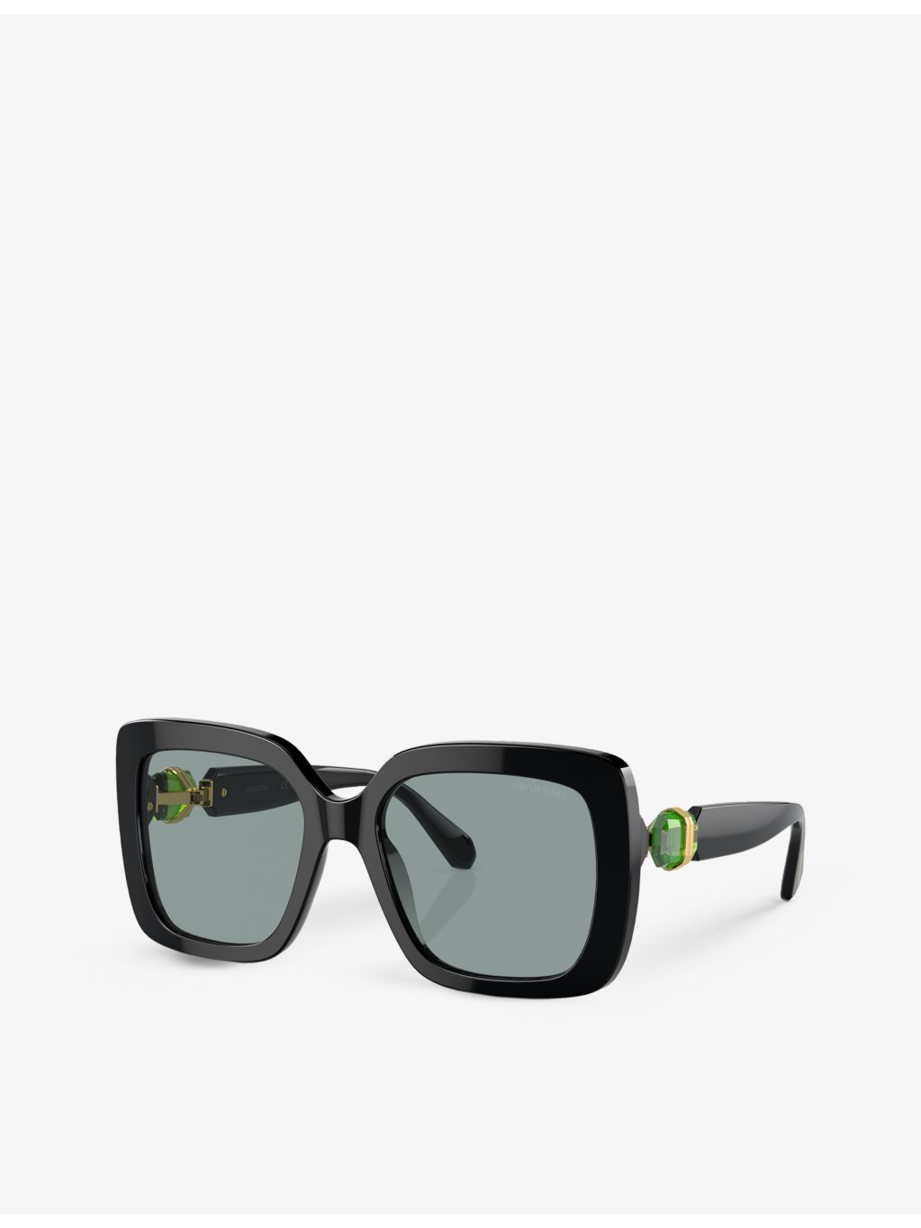 Swarovski sunglasses SK6001 square-frame acetate, UK version