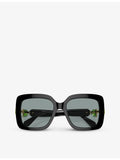Swarovski sunglasses SK6001 square-frame acetate, UK version