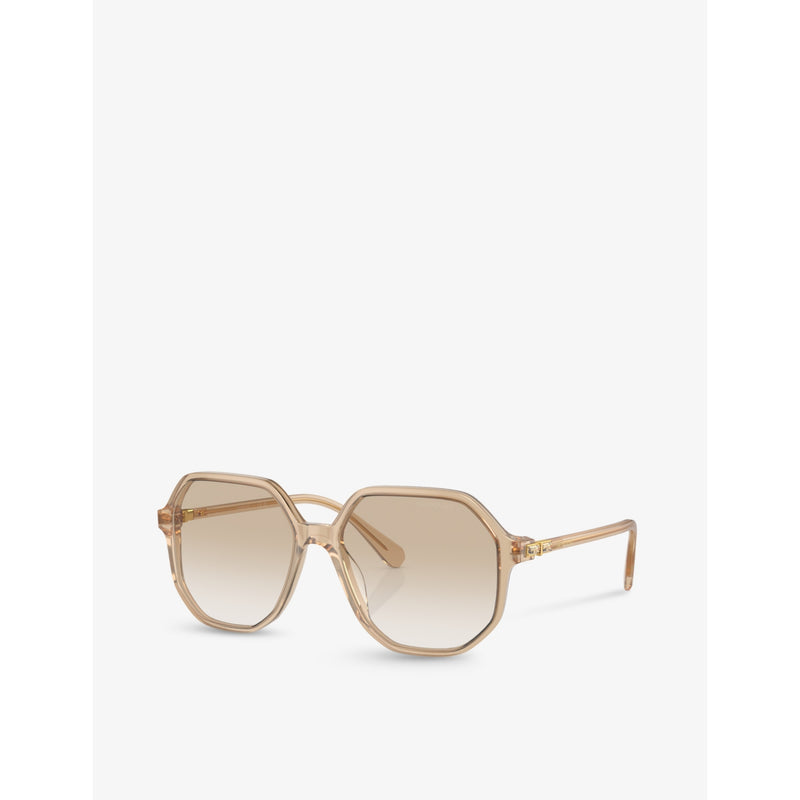 Swarovski SK6003 irregular-frame gem-embellished sunglasses - British product