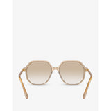 Swarovski SK6003 irregular-frame gem-embellished sunglasses - British product