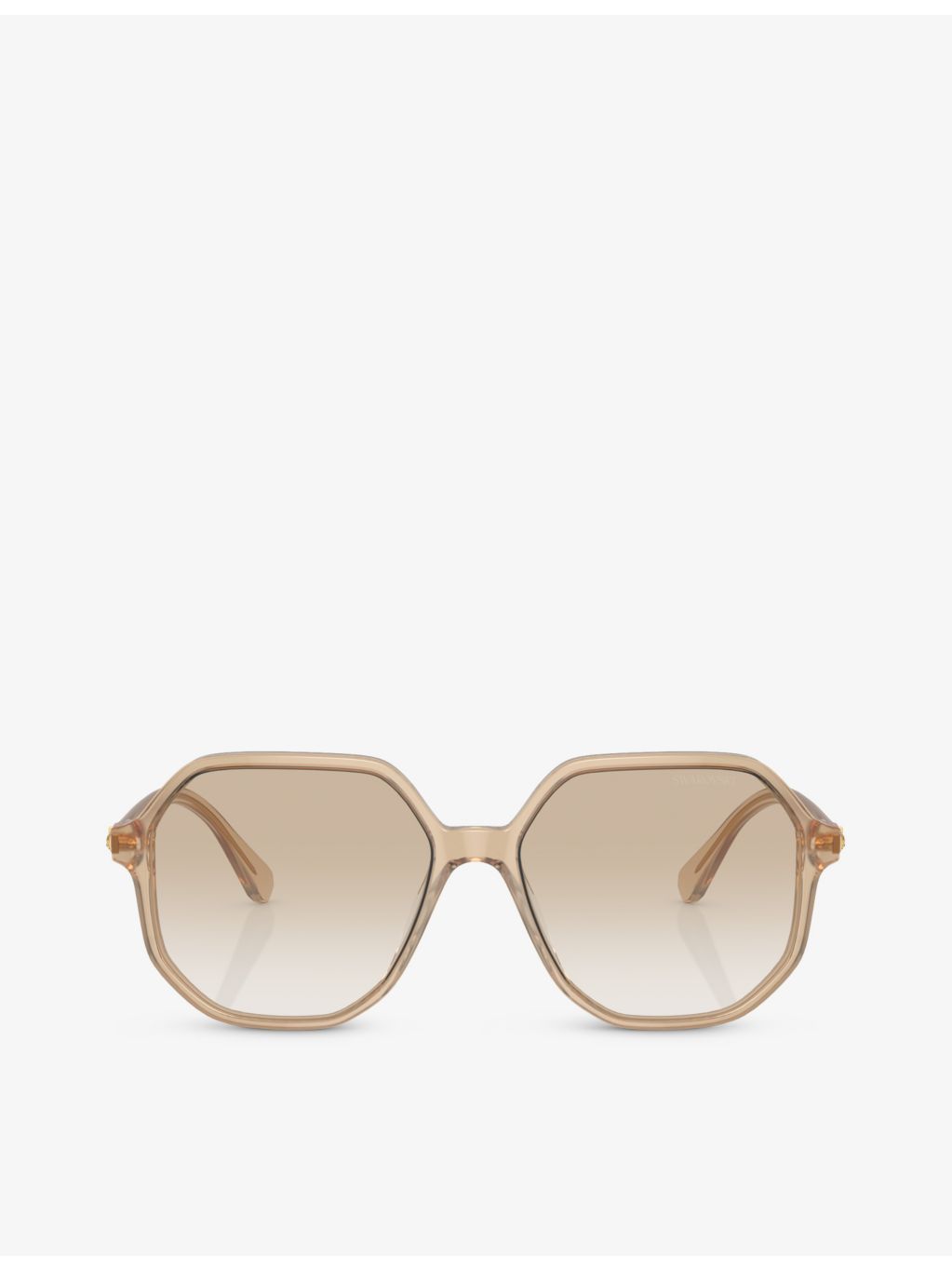 Swarovski SK6003 irregular-frame gem-embellished sunglasses - British product