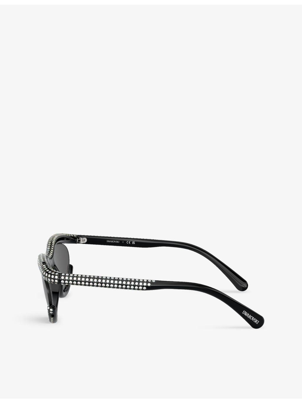 Swarovski crystal-embellished oval sunglasses SK6006 (British brand)