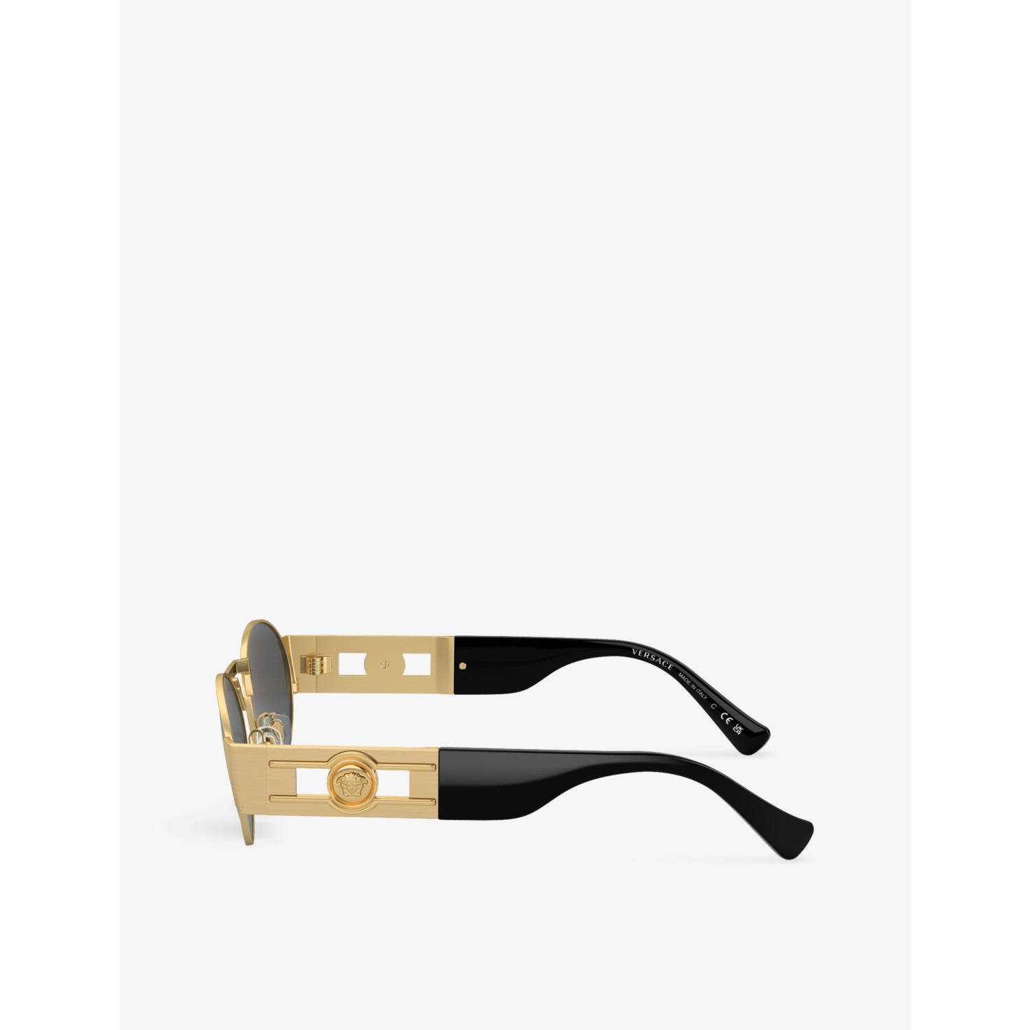 Versace oval-frame metal sunglasses VE2264 - British product