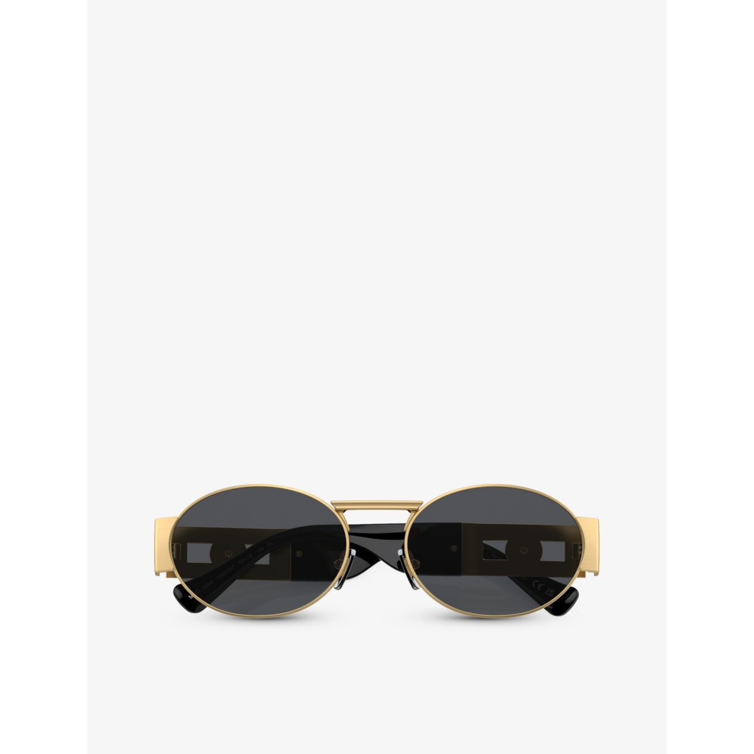 Versace oval-frame metal sunglasses VE2264 - British product