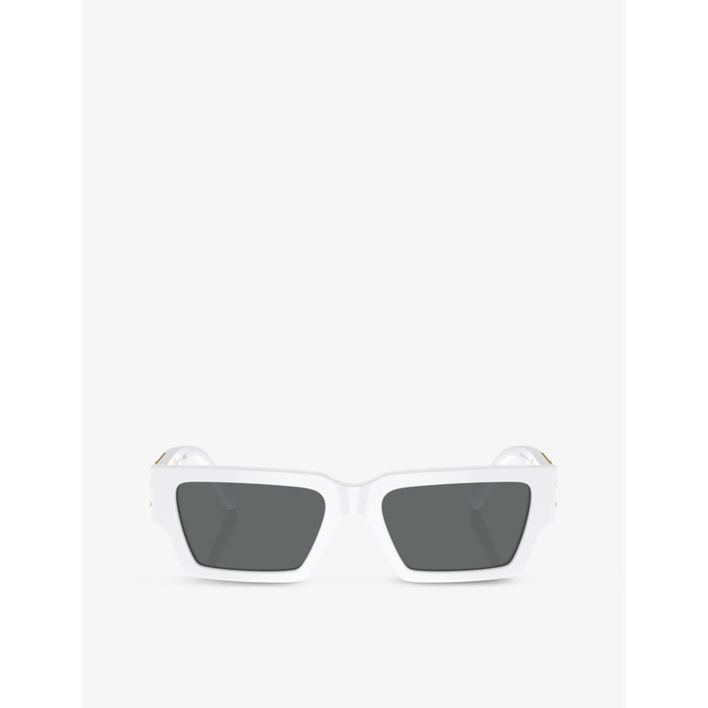 Versace VE4459 rectangular acetate sunglasses, UK version