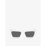 Versace VE4459 rectangular acetate sunglasses, UK version