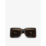 Burberry BE4406U square acetate sunglasses, imported from the UK