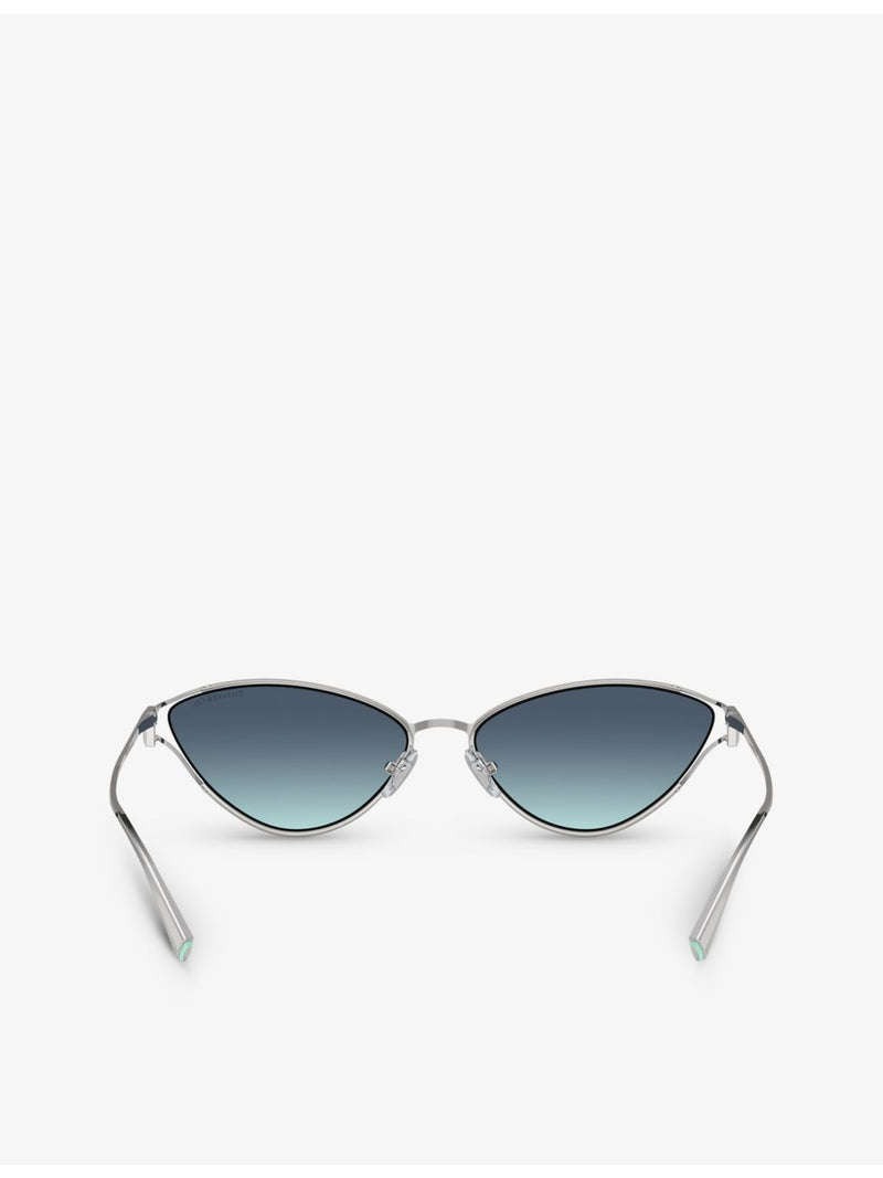 Tiffany & Co. cat-eye metal sunglasses TF3095, UK version