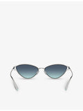 Tiffany & Co. cat-eye metal sunglasses TF3095, UK version