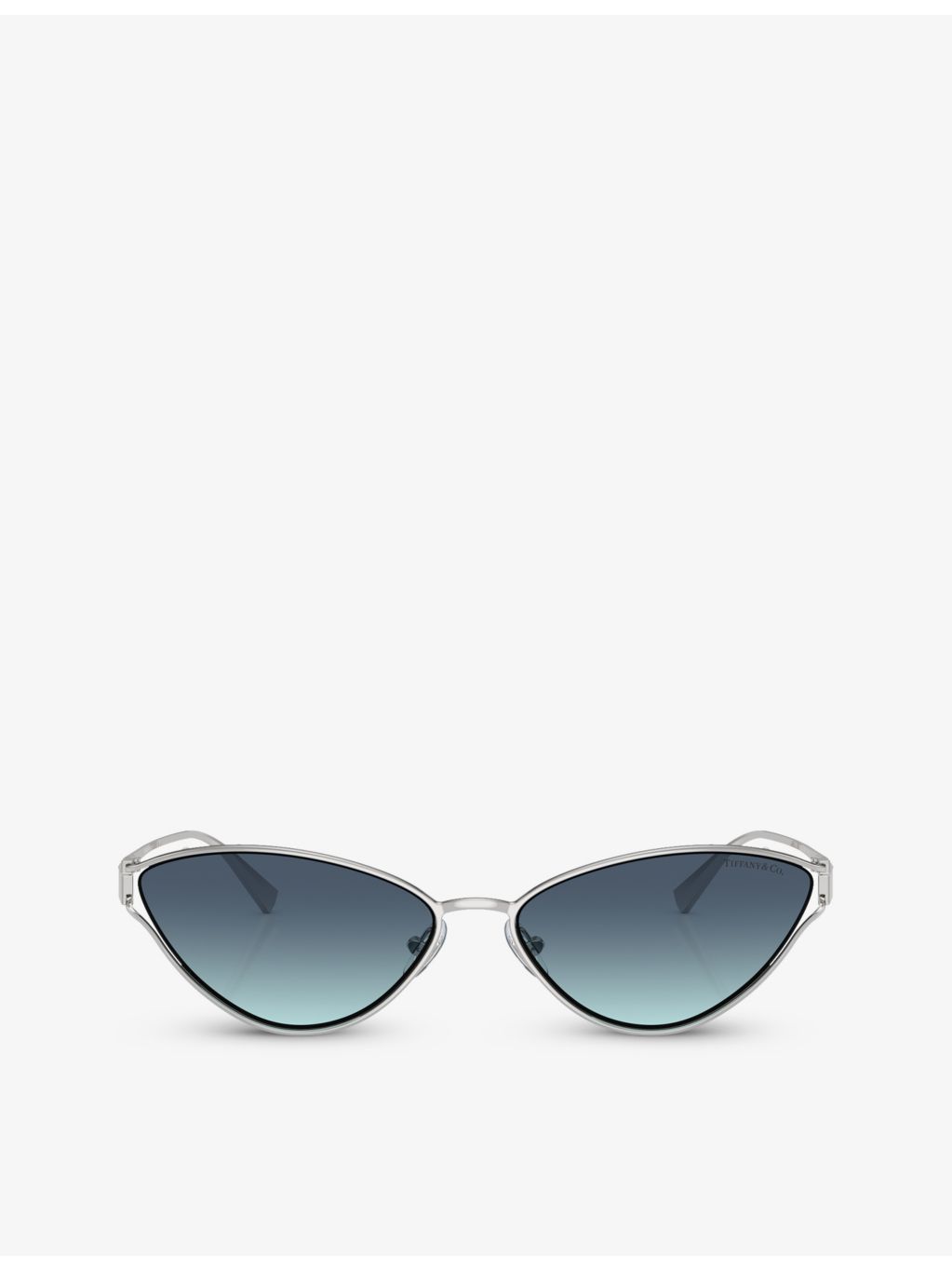 Tiffany & Co. cat-eye metal sunglasses TF3095, UK version