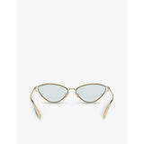 Tiffany & Co. TF3095 cat-eye metal sunglasses, UK version