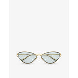 Tiffany & Co. TF3095 cat-eye metal sunglasses, UK version