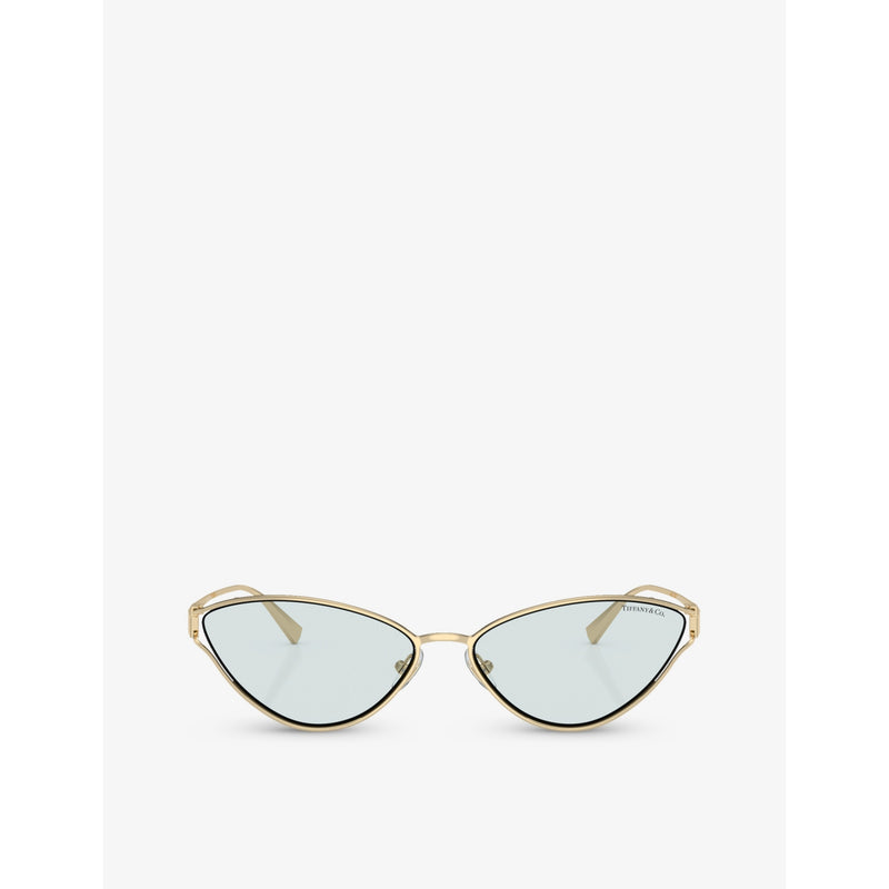 Tiffany & Co. TF3095 cat-eye metal sunglasses, UK version