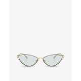 Tiffany & Co. TF3095 cat-eye metal sunglasses, UK version