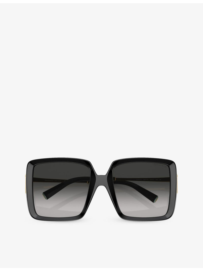 Tiffany & Co. square-frame sunglasses TF4212U with gold-tone hardware (British brand)