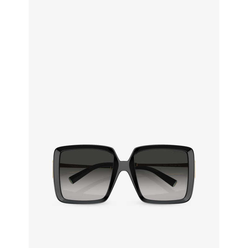 Tiffany & Co. square-frame sunglasses TF4212U with gold-tone hardware (British brand)