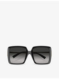 Tiffany & Co. square-frame sunglasses TF4212U with gold-tone hardware (British brand)