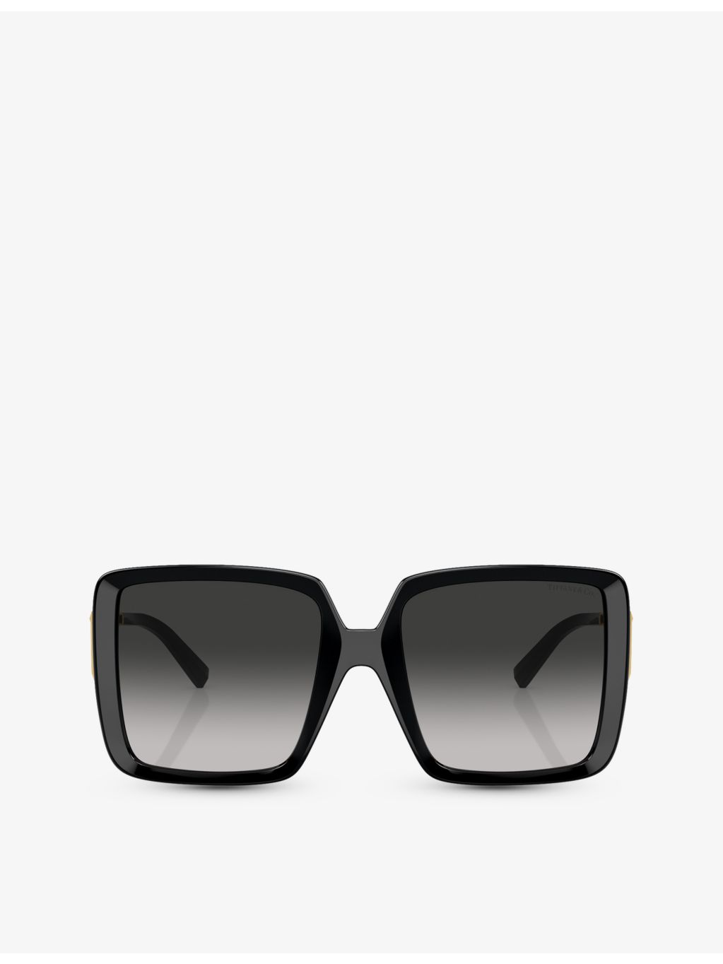 Tiffany & Co. square-frame sunglasses TF4212U with gold-tone hardware (British brand)