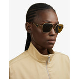 Prada PR A50S aviator metal sunglasses - British product