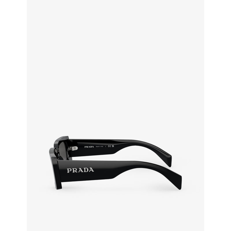 Prada acetate pillow-frame sunglasses PR A07S, UK version