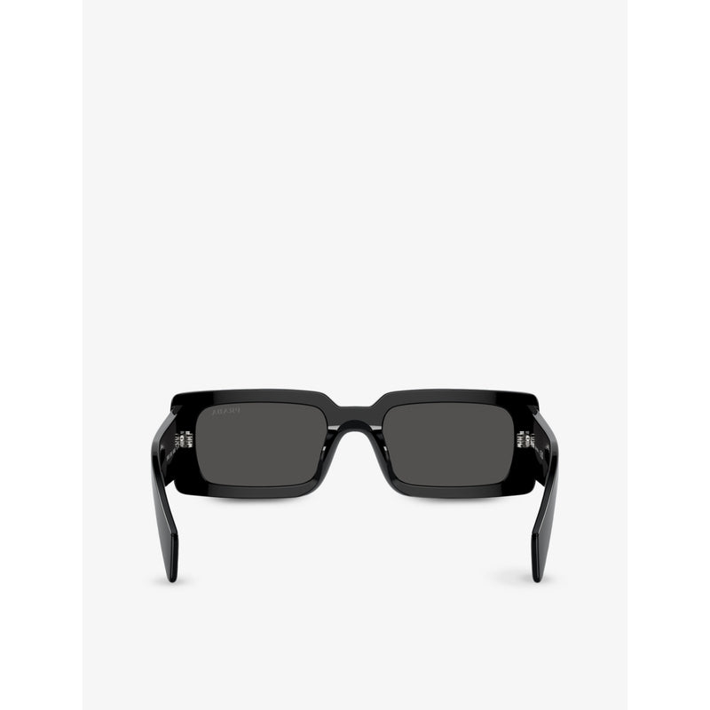 Prada acetate pillow-frame sunglasses PR A07S, UK version