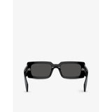 Prada acetate pillow-frame sunglasses PR A07S, UK version
