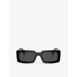 Prada acetate pillow-frame sunglasses PR A07S, UK version