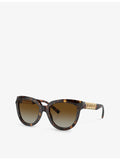 Tiffany & Co. TF4215 tortoiseshell cat-eye acetate sunglasses, imported from the UK
