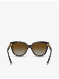 Tiffany & Co. TF4215 tortoiseshell cat-eye acetate sunglasses, imported from the UK