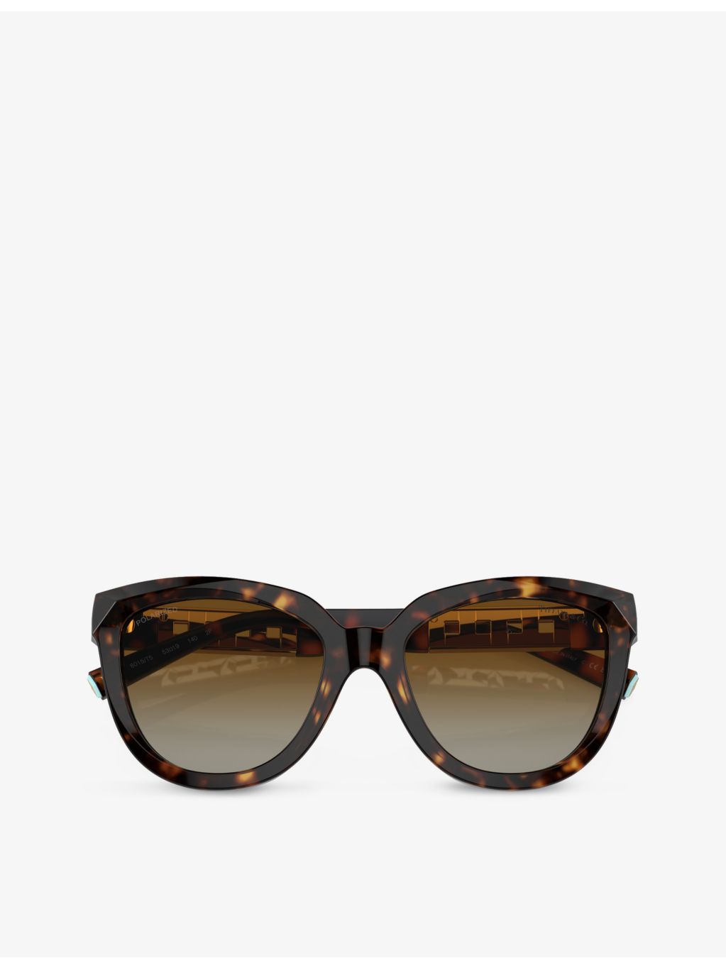 Tiffany & Co. TF4215 tortoiseshell cat-eye acetate sunglasses, imported from the UK