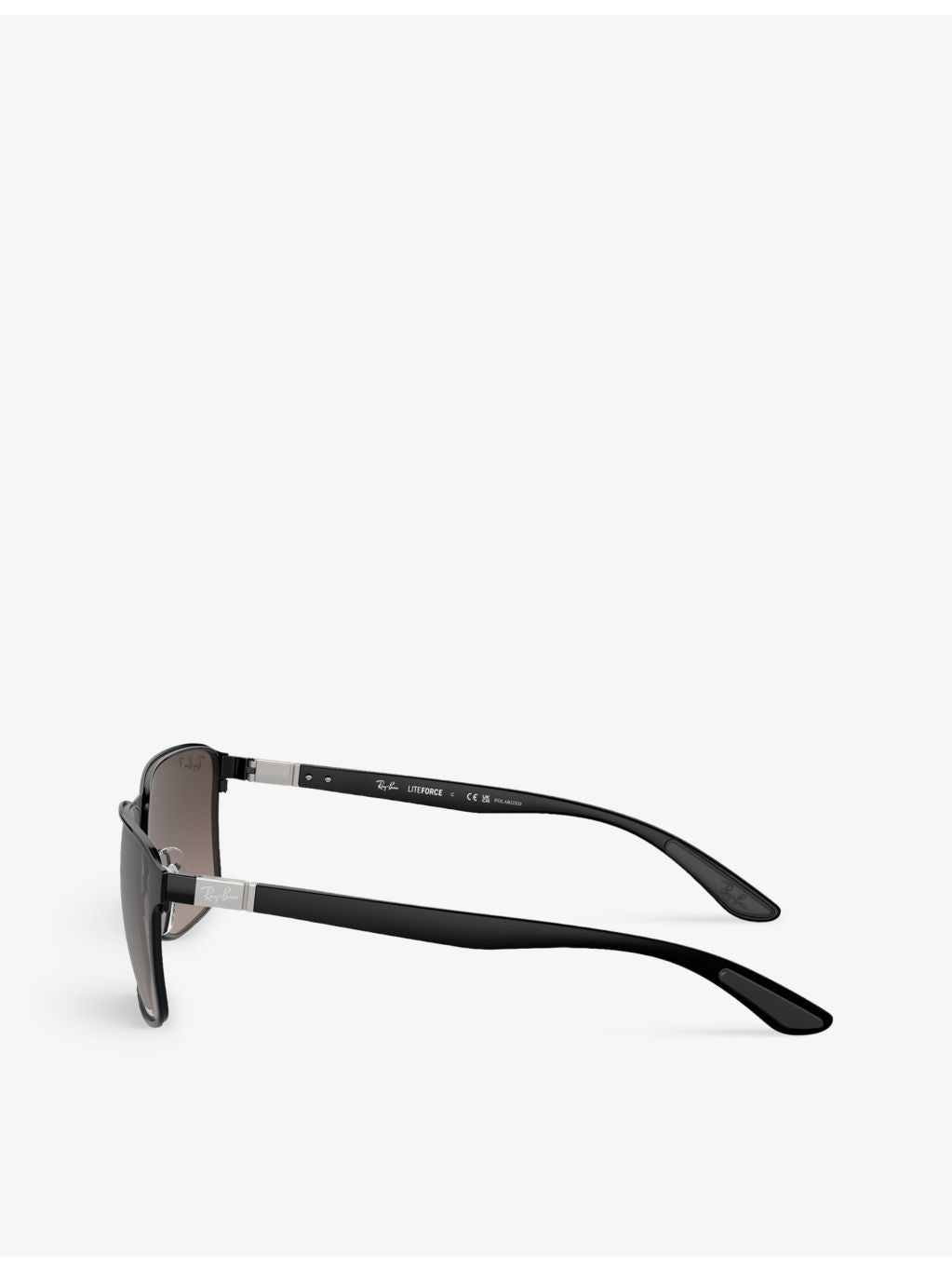 Ray-Ban Chromance square-frame metal sunglasses, imported from the UK