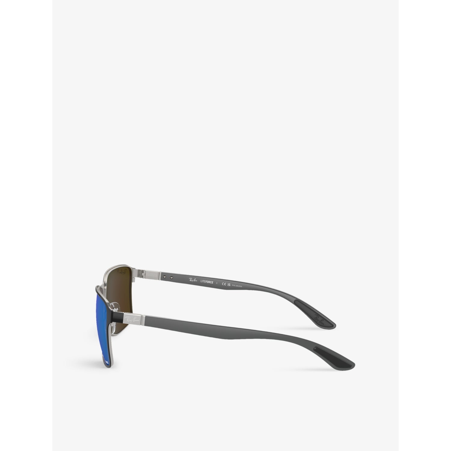 Ray-Ban Chromance square-frame metal sunglasses, imported from the UK
