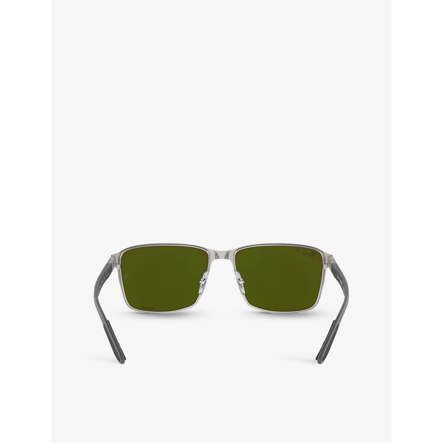 Ray-Ban Chromance square-frame metal sunglasses, imported from the UK