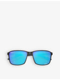 Ray-Ban Chromance square-frame metal sunglasses, imported from the UK