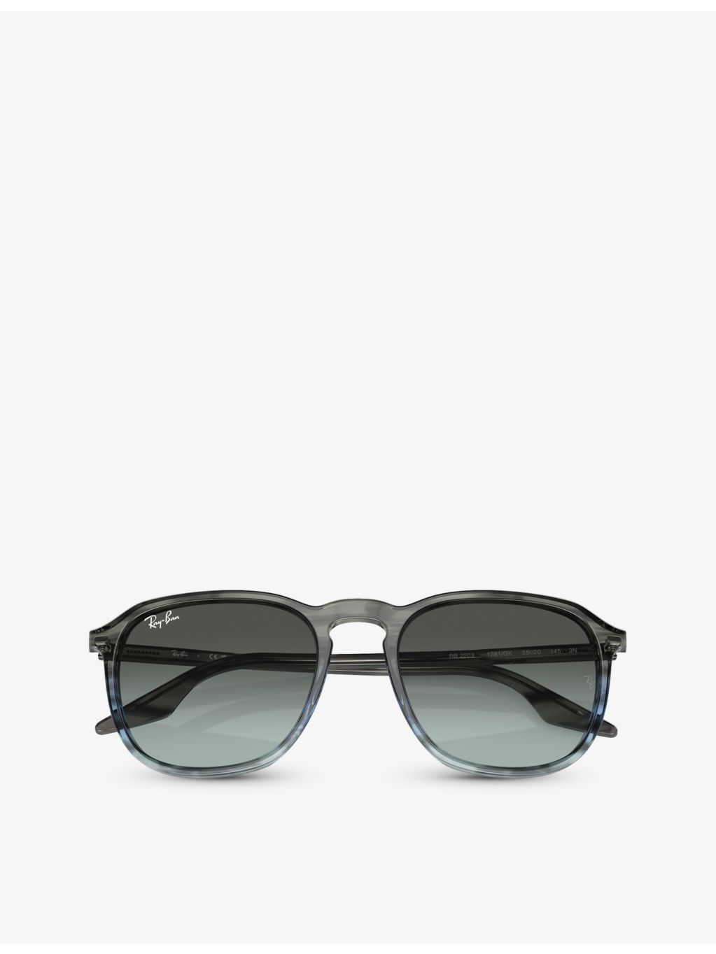 Ray-Ban RB2203 square-frame crystal sunglasses (British brand)