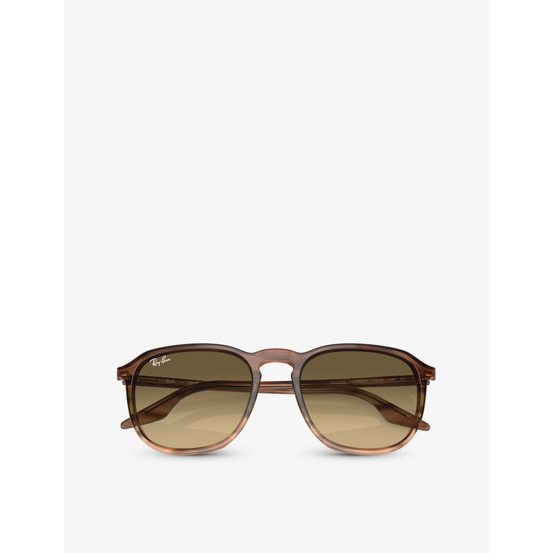 Ray-Ban RB2203 square-frame crystal sunglasses (British brand)