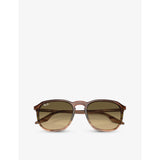 Ray-Ban RB2203 square-frame crystal sunglasses (British brand)