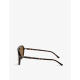Ray-Ban RB2205 irregular acetate sunglasses with tinted lenses (British brand)