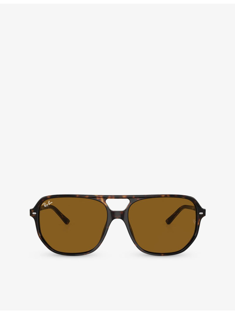 Ray-Ban RB2205 irregular acetate sunglasses with tinted lenses (British brand)