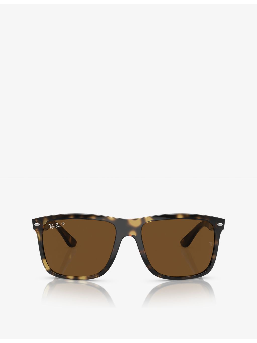 Ray-Ban RB4547 Boyfriend polished-frame injected sunglasses, UK version