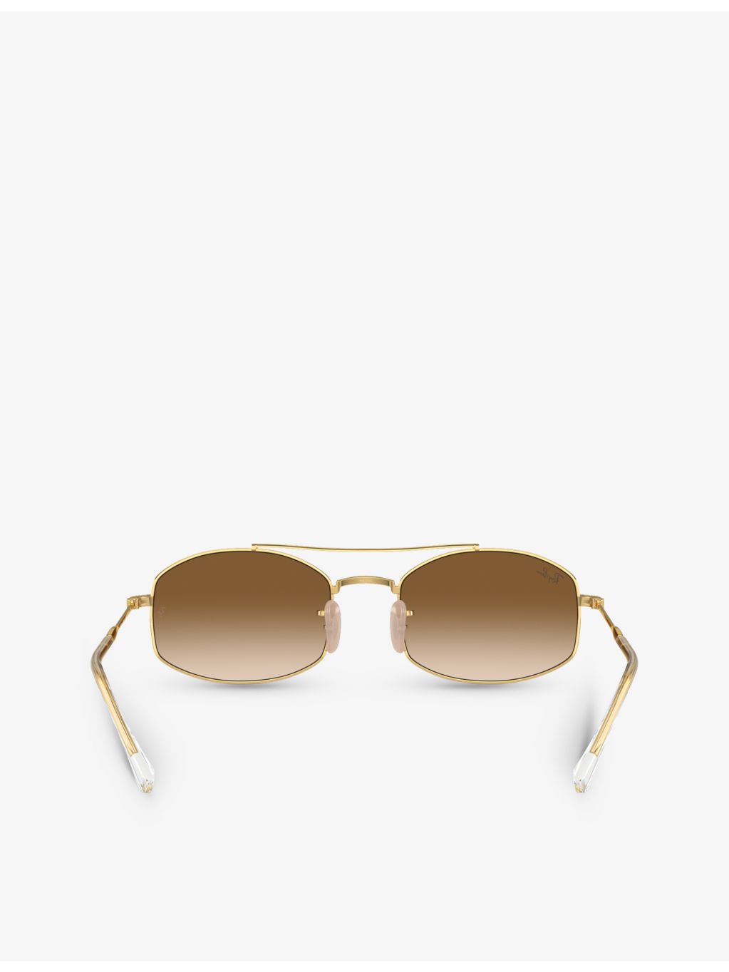 Ray-Ban RB3719 oval-frame crystal sunglasses - British product