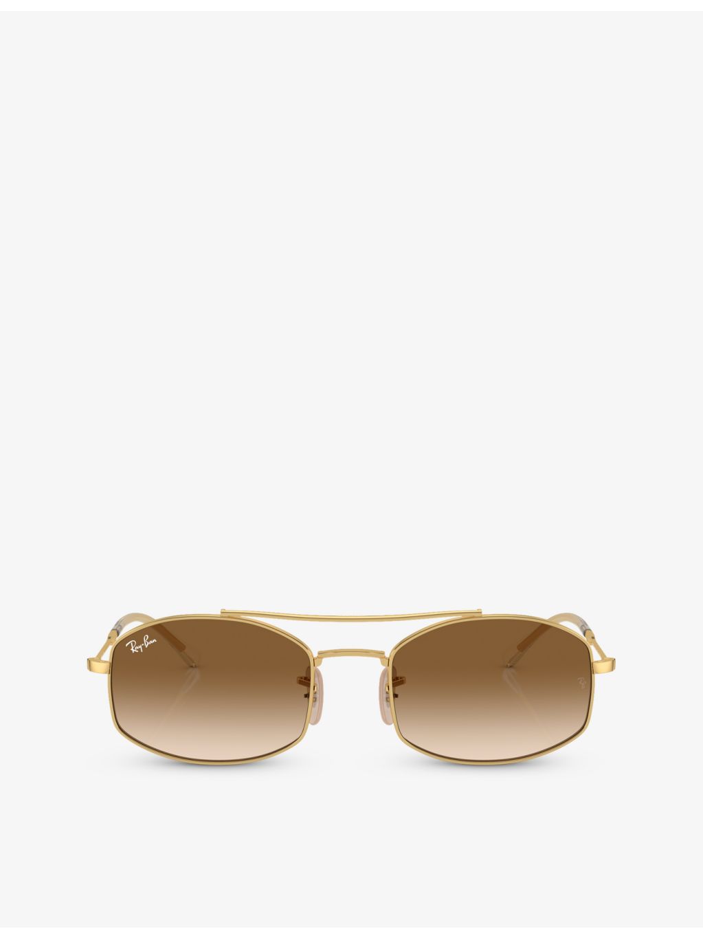 Ray-Ban RB3719 oval-frame crystal sunglasses - British product