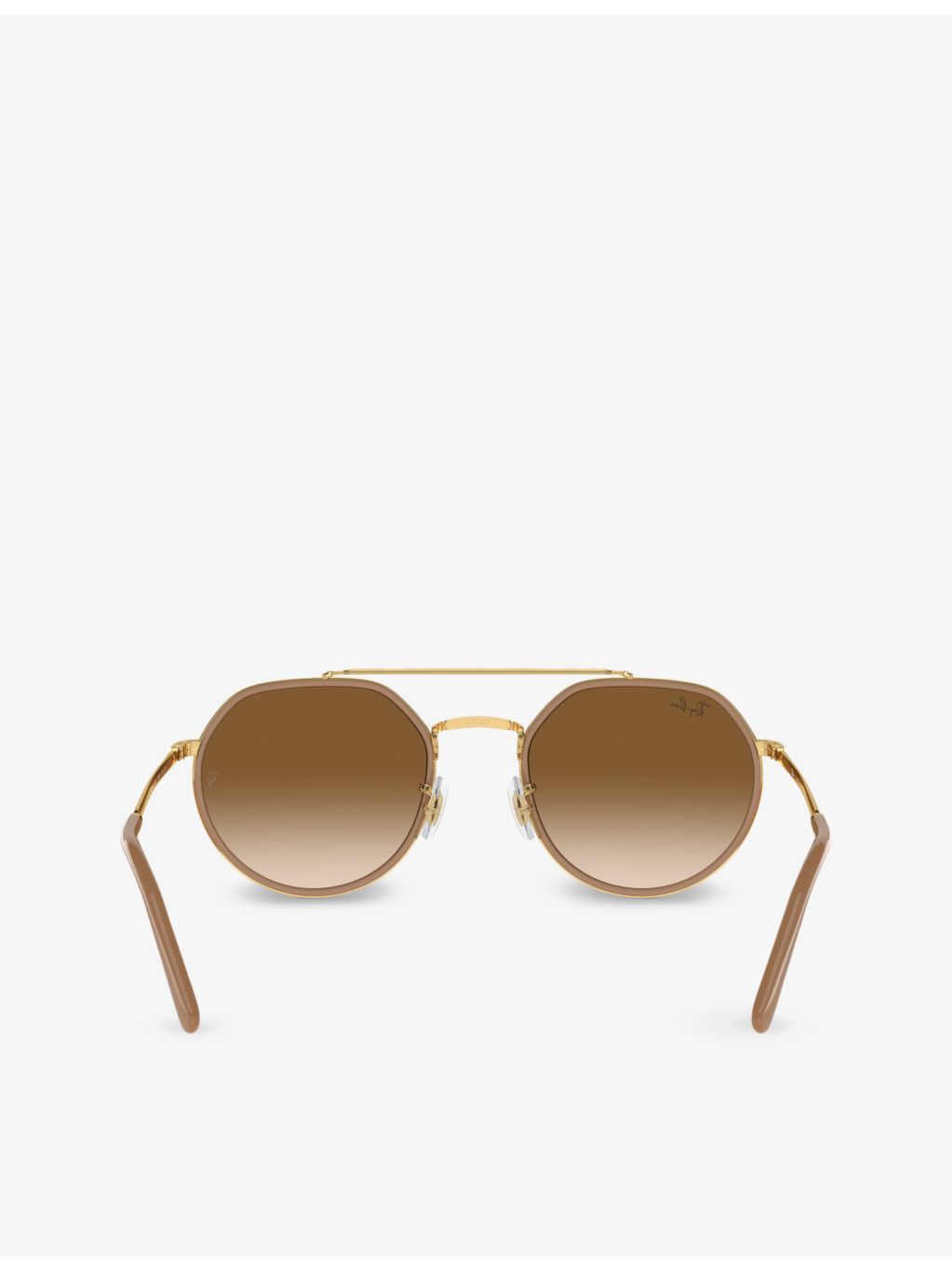 Ray-Ban RB3765 round frame metal sunglasses, UK version
