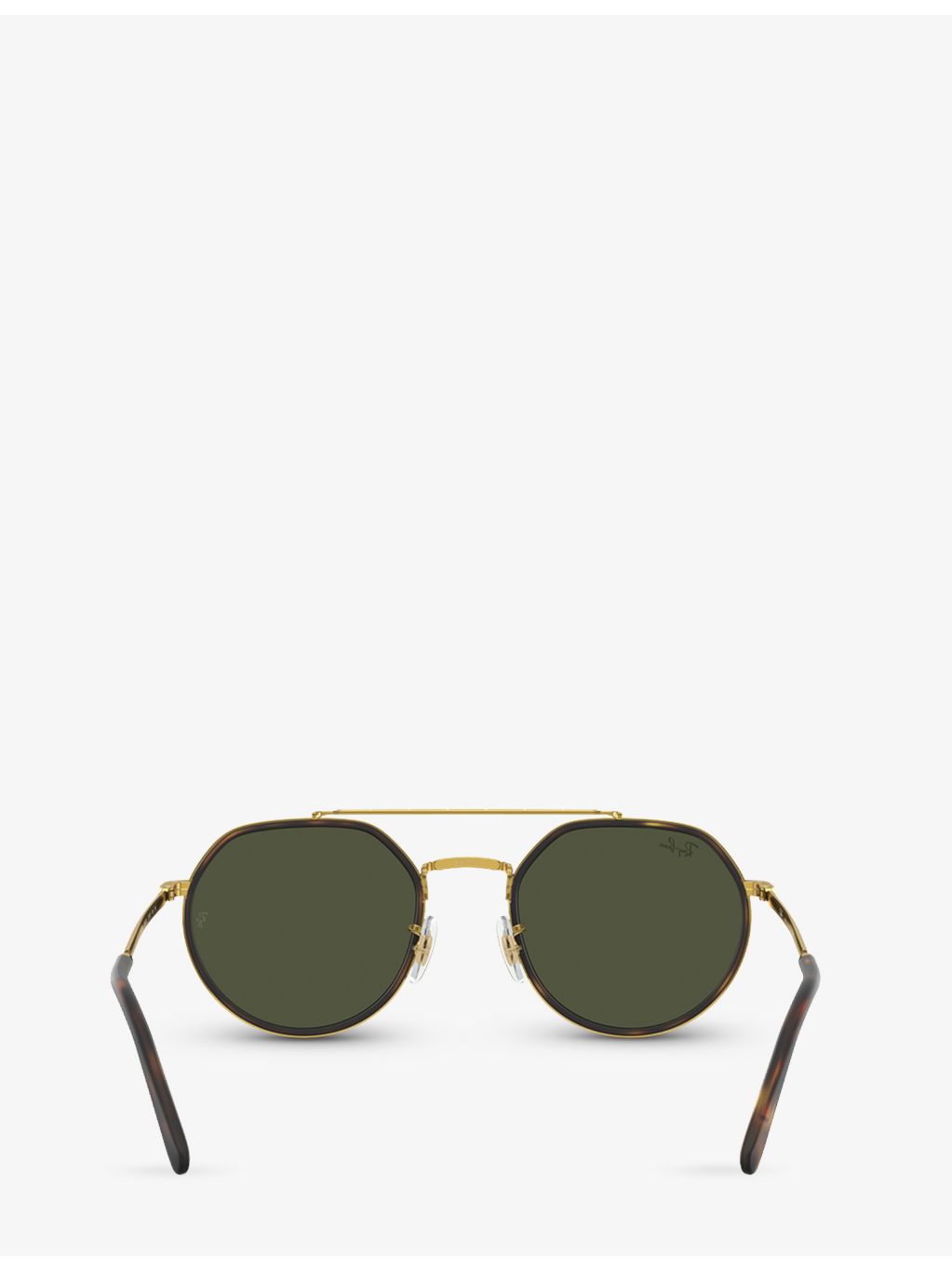 Ray-Ban RB3765 irregular-frame metal sunglasses with tinted lenses - British product