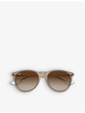 Ray-Ban Erika round-frame acetate sunglasses, UK version