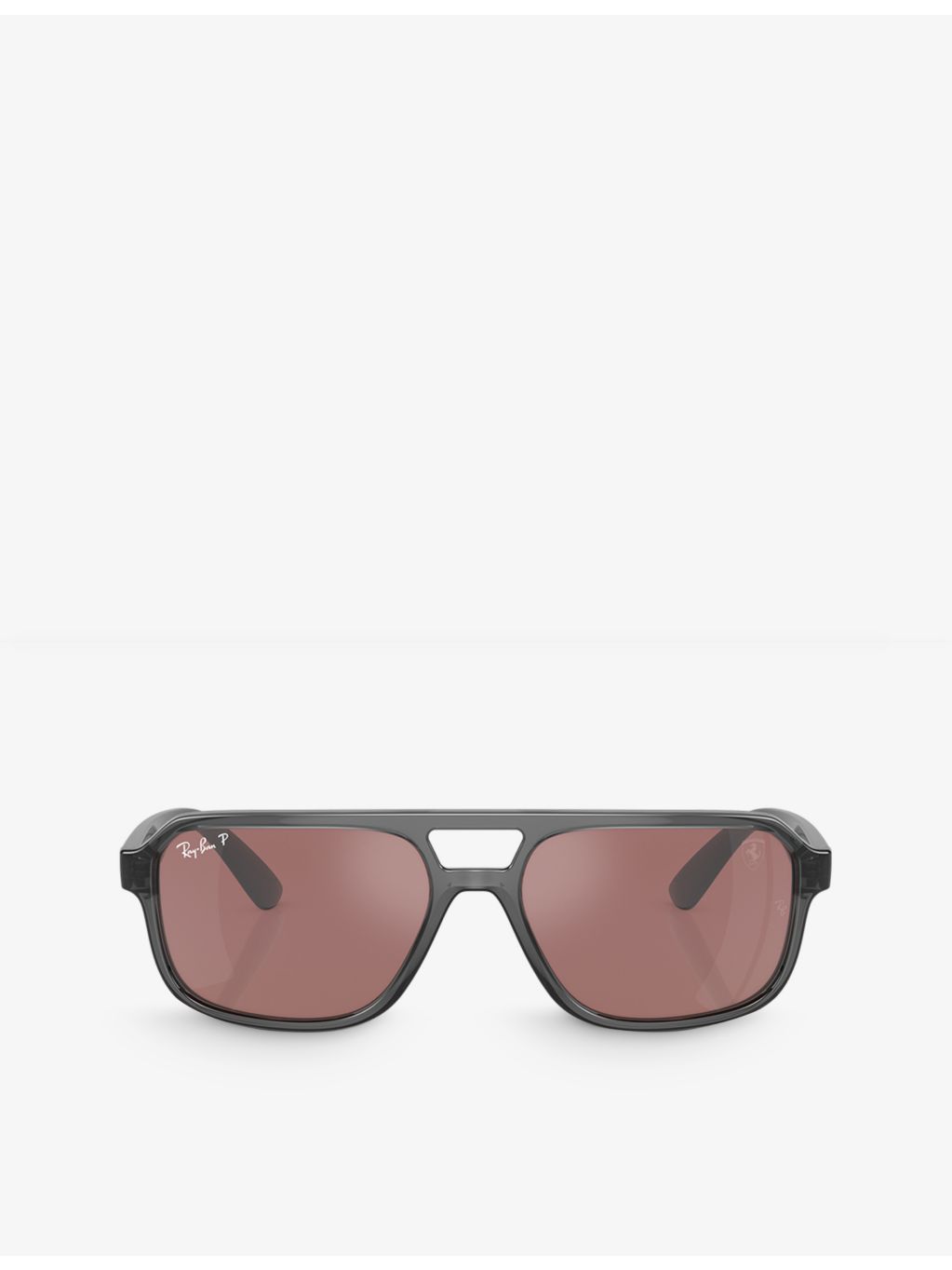 Ray-Ban RB4414M Scuderia Ferrari rectangular sunglasses, UK version