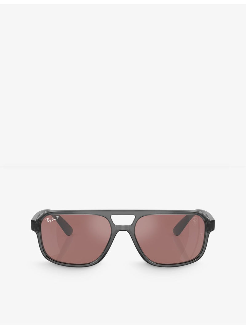 Ray-Ban RB4414M Scuderia Ferrari rectangular sunglasses, UK version